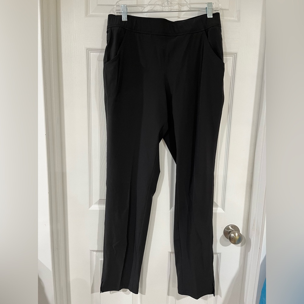 Eddie Bauer Black Women's Pull-On Travel/Athletic Pants Size Large